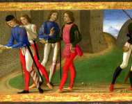 Domenico Ghirlandaio - A Legend of Saints Justus and Clement of Volterra